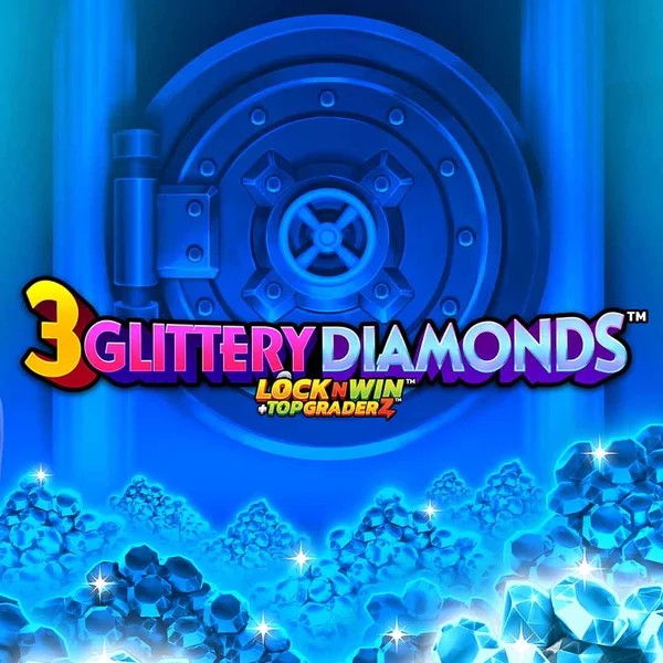 Play 3 Glittery Diamonds slot by PearFiction Studios on beep beep casino