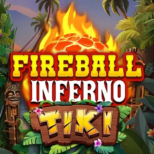 Fireball Inferno Tiki game by NetEnt – logo hosted on Beep Beep Casino